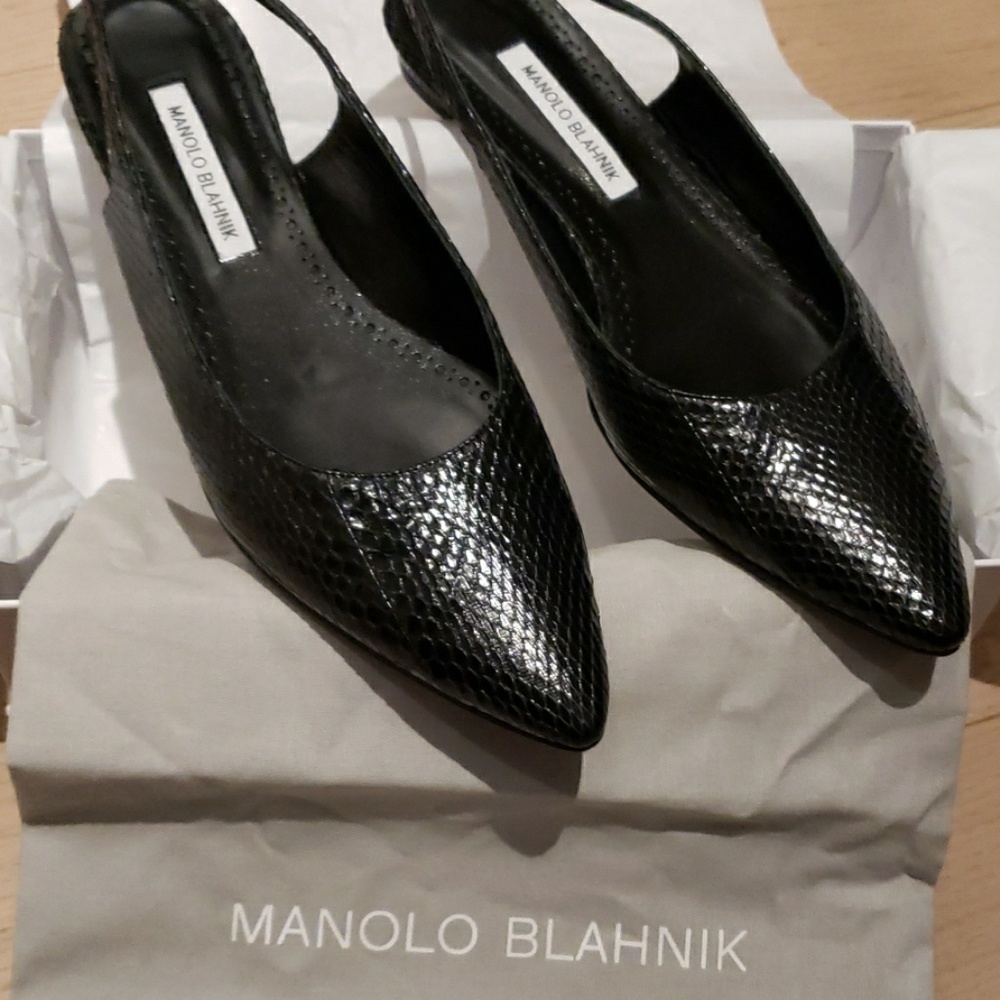 Manolo Blahnik Allura Flat